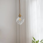 Glass LED Pendant Lights: Nordic Modern Hanging Chandelier