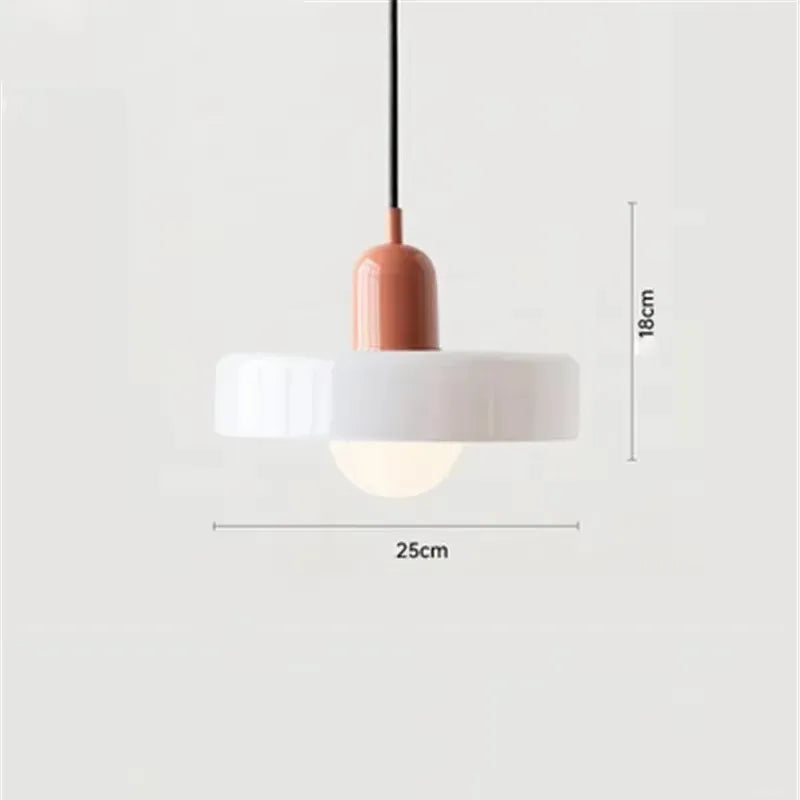 Nordic Glass Chandelier for Home Decor Hanging Lighting Fixtures