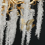 Crystal Chandelier: Postmodern Luxury Pendant Light for Living Room, Bedroom, and Dining Room