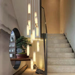 Stylish LED Pendant Chandeliers for Living Room Staircase Indoor Lighting