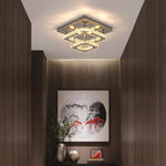 Crystal Ceiling Chandelier: Modern LED Dining Room Pendant Light by Afralia™