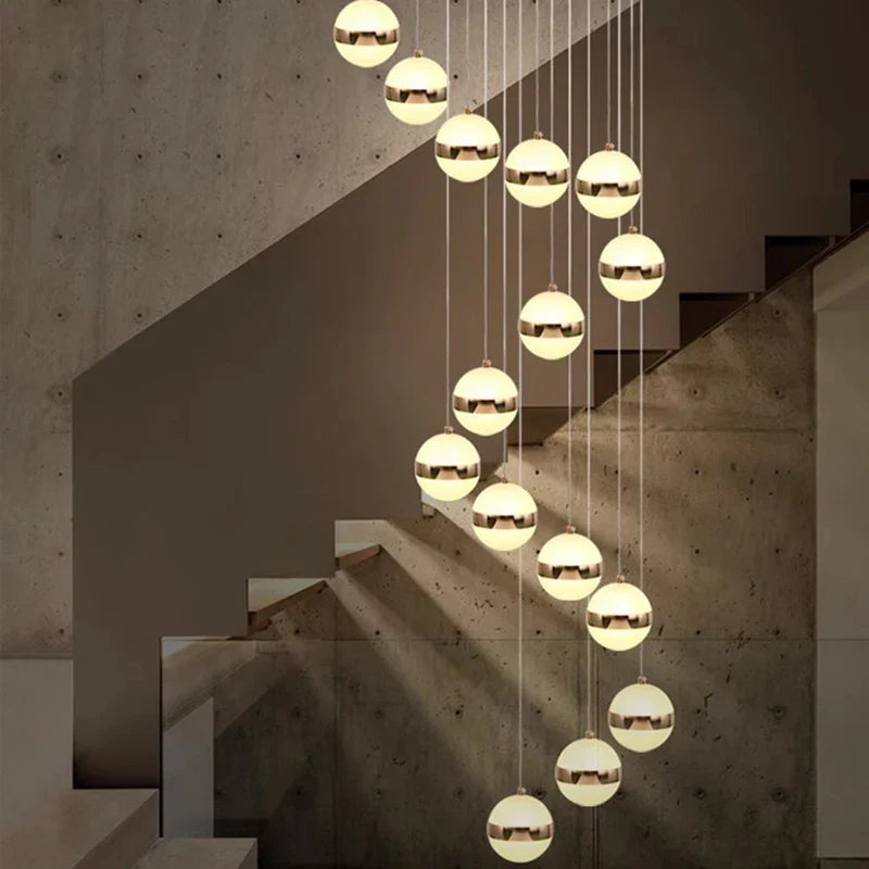 Modern Pendant Light Chandeliers for Living Room Staircase LED Indoor Lighting