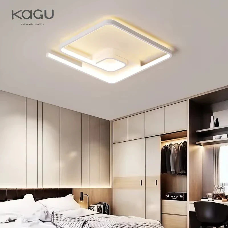 Modern Nordic Art LED Ceiling Lamp for Bedroom & Study