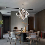 Bubble Glass Ceiling Chandelier Pendant for Living Room Bedroom