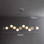LED Pendant Chandeliers for Modern Living and Dining Room Lighting