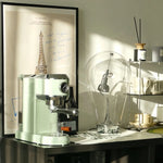 Glass Desk Lamp: Italian Vintage Dimmable Rotary Table Light