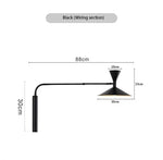 Marseille Rotary Wall Lamp - Adjustable Up/Down Lighting for Living Room & Bedroom
