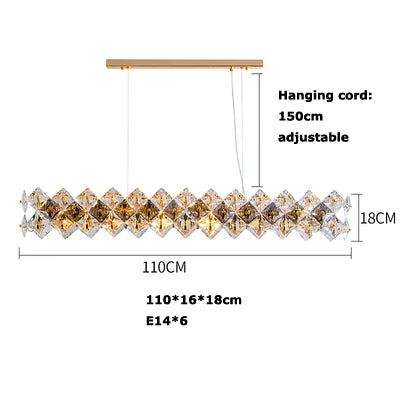 Luxury Crystal Chandelier Lighting for Dinning Room