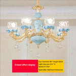 Modern Crystal Chandelier for Living Room Dining French Luxury Bedroom