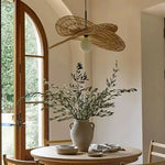 Rattan Weaving LED Chandelier Pendant Lights for Home Decor
