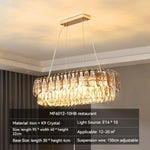Gold Crystal Chandelier: Luxury Lighting for Dining Living Bedroom Kitchen Island
