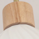 Nordic LED Wall Sconce Wood Base Modern Vanity Light