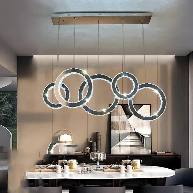 Modern LED Pendant Light Chandelier for Living and Dining Room Lighting