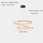 Nordic Alabaster Pendant Lamp - Luxury LED Lighting by Afralia™