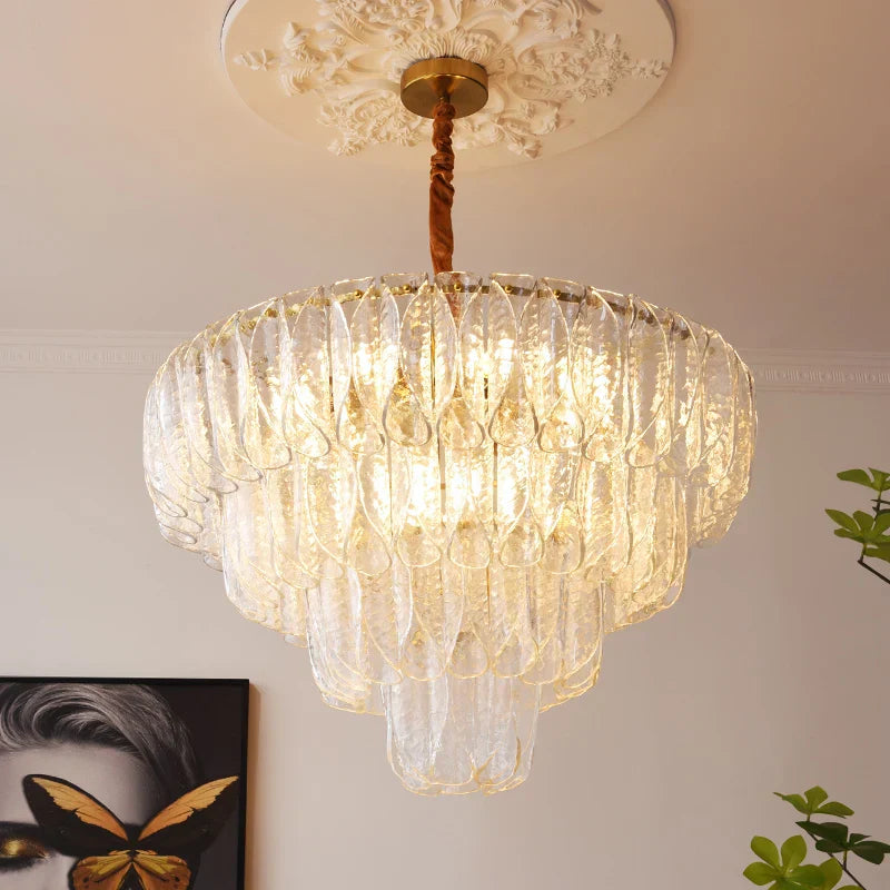 Modern Duplex Building Chandelier - High-End Handmade Luxury Bedroom Lamp