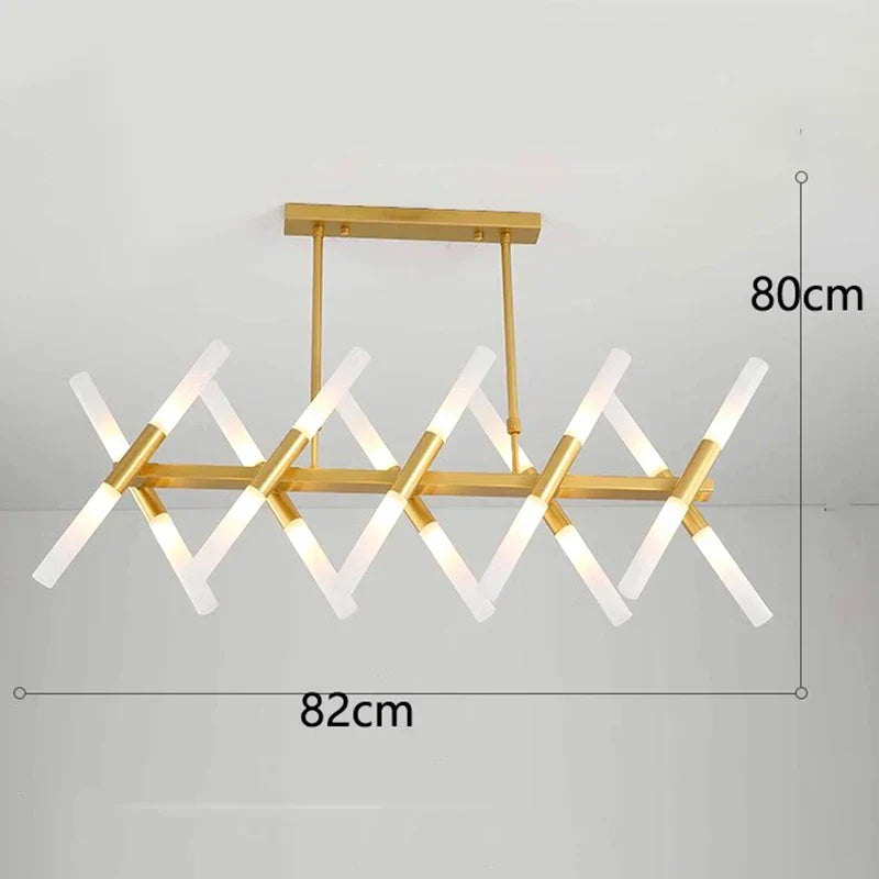 Modern LED Chandelier for Living Room, Salon, Bedroom, Dining Room - Indoor Pendant Lamp