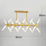 Modern LED Chandelier for Living Room, Salon, Bedroom, Dining Room - Indoor Pendant Lamp