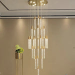 Nordic Home Stair Chandelier Living Dining Pendant Ceiling Indoor Lighting