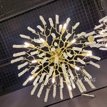 Crystal Tassel Chandelier Luxury Pendant for Home, Living Room, Dining Room, Hotel Hall