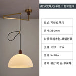 Nordic Rotatable Pendant Lamp Chandelier Study Bar Indoor Rocker Lamp