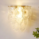 Luxe Crystal Glass Wall Lamp for Aisle, Living Room, Bedroom & Corridor Lighting