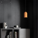 Nostalgic Industrial Cement Pendant Lamp Orange Hanging Light for Home Decor