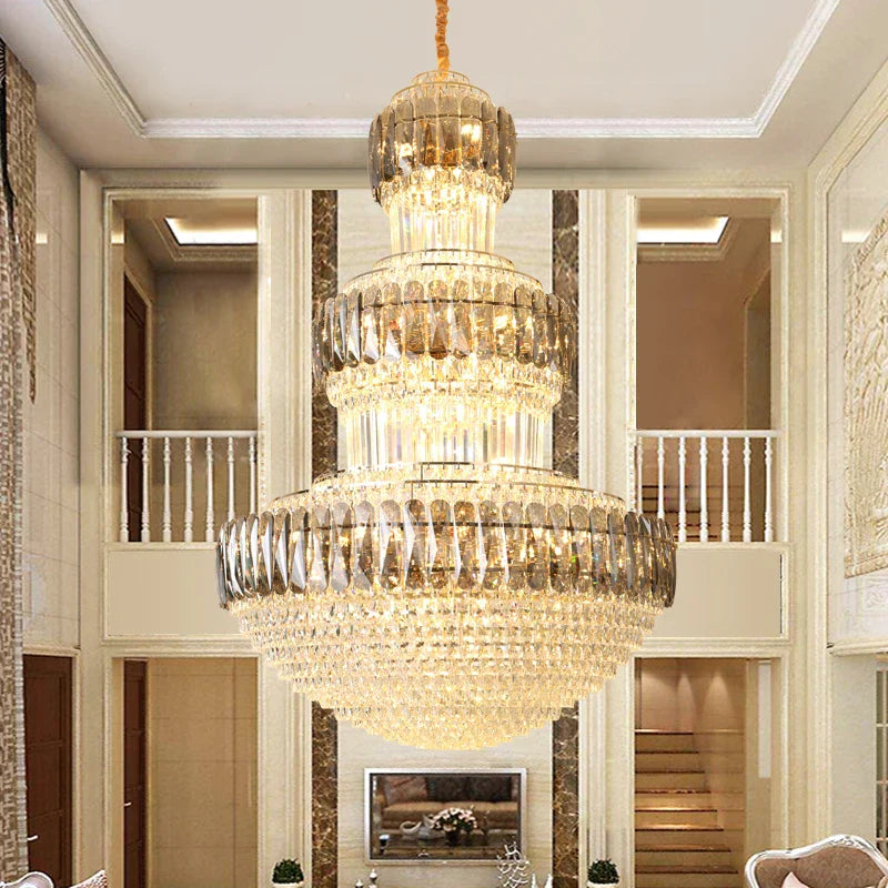 Afralia Luxury Crystal Chandelier for Elegant Spaces