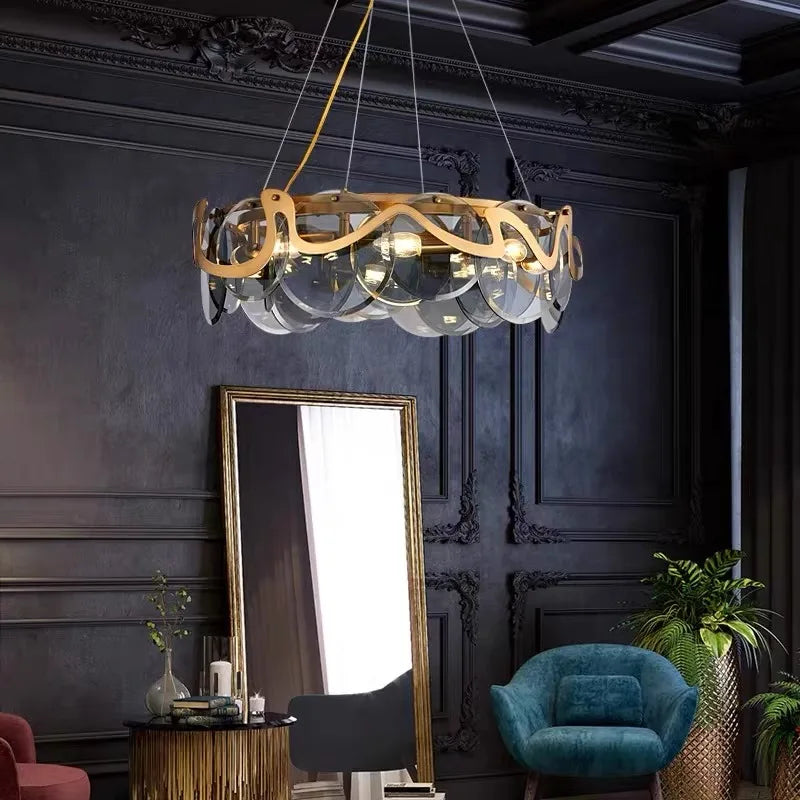 Modern LED Pendant Chandeliers for Living Room & Dining Room