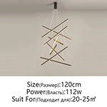LED Chandelier: Modern Luster Lighting for Stair Hall Bedroom Room Duplex Building