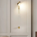 Flex LED Wall Mount Lamp 360° Rotating Dimming Switch Sconce Light