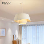 Cream Fabric Chandelier: Retro Nordic Attic Light for Bedroom, Living Room, Dining Room