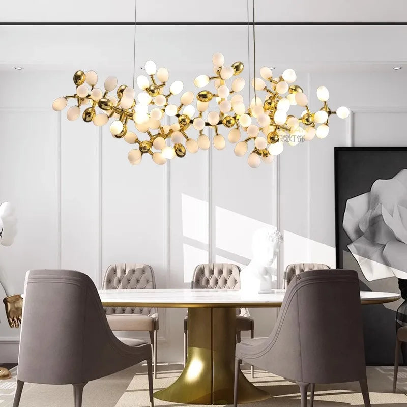 Modern LED Pendant Chandeliers for Living and Dining Room Lighting