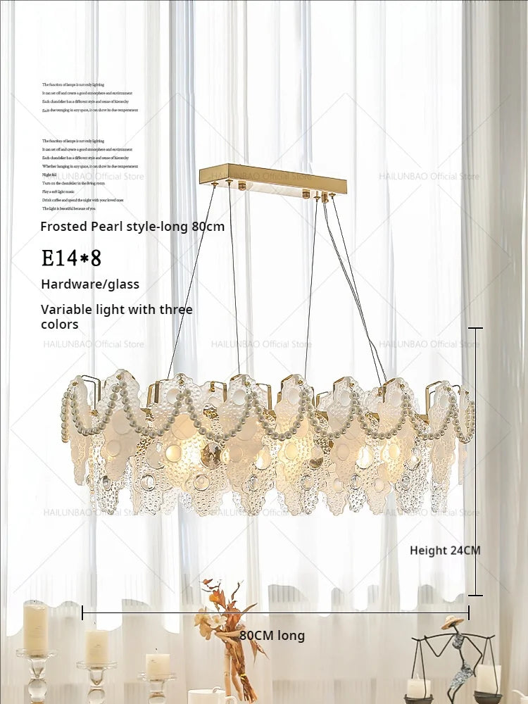 Crystal Chandelier: Elegant Retro Lighting for Bedroom, Dining, Living Room & Cloakroom