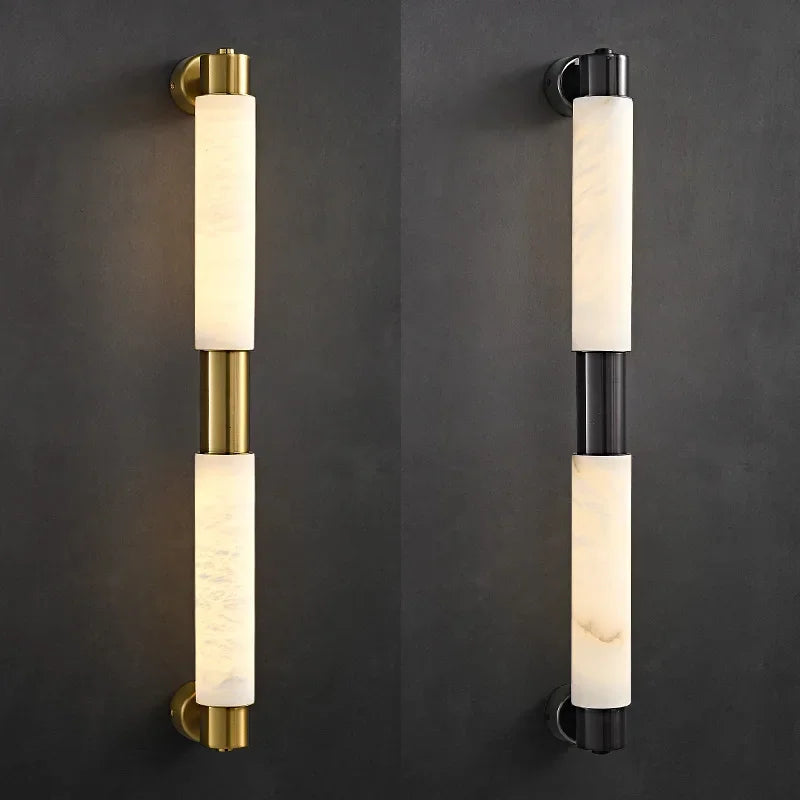 Moonshade Natural Marble Wall Lamp