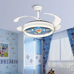 Dimmable Smart Home LED Ceiling Fan Light with Remote Control