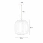 Spokes Bird Cage Pendant Light for Creative Interior Lighting