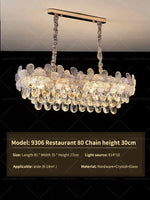 Crystal Chandelier: French Cream Style Light Luxury for Living Room and Master Bedroom