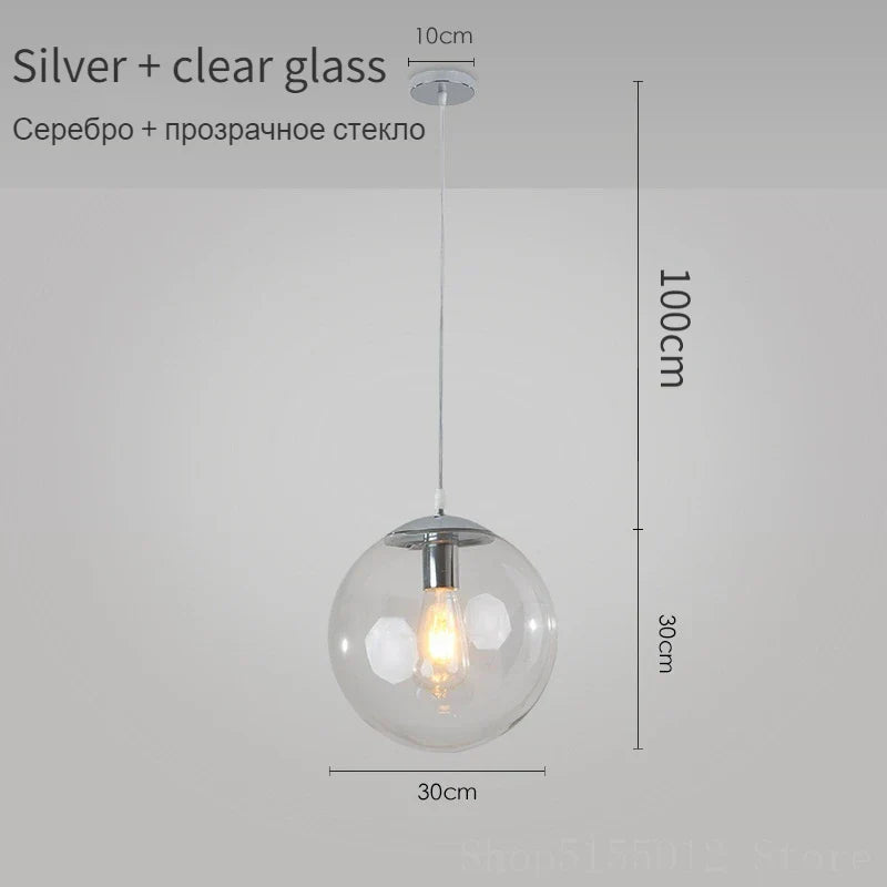 Retro Loft Industrial Suspension Pendant Light for Home Decor
