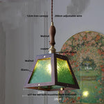 White Glass LED Pendant Lamp: Modern Nordic Design, Adjustable Hanging Fixture