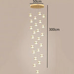 Modern Pendant Light Chandeliers for Living Room Staircase LED Indoor Lighting