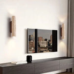 Travertine Natural Stone Wall Sconce Light with E27 Bulb