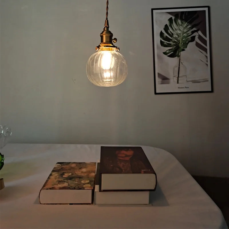 LED Glass Pendant Light Fixture for Study Restaurant Kitchen Stair Hanglampen