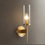 Nordic Copper Gold Wall Lamp for Home Bedroom Living Room