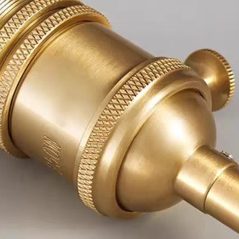 Minimalist LED Glass Pendant Lamp with Adjustable Knob Switch