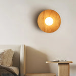 Wood LED Wall Sconce Light Modern Home Decor Appliance