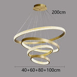 Crystal Chandelier for Living and Dining Room, Luxury Pendant Light for Home Décor
