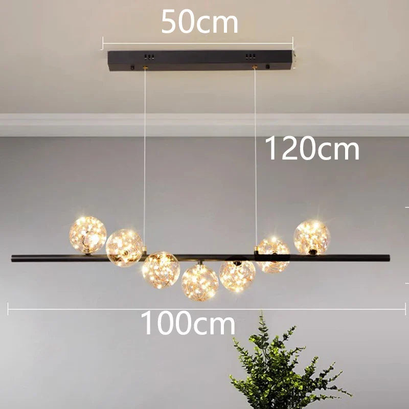 Modern LED Pendant Chandeliers for Living Room Dining Room Indoor Lighting