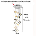Crystal LED Chandelier for Home Decoration and Modern Lighting
