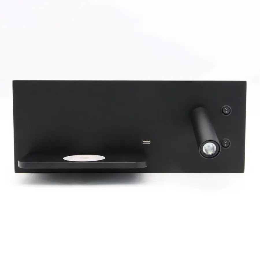 Wireless Charger Adjustable Headboard Spotlights
