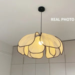 Afralia™ Nordic LED Pendant Chandelier Flower Lamp for Modern Wabi Sabi Decor